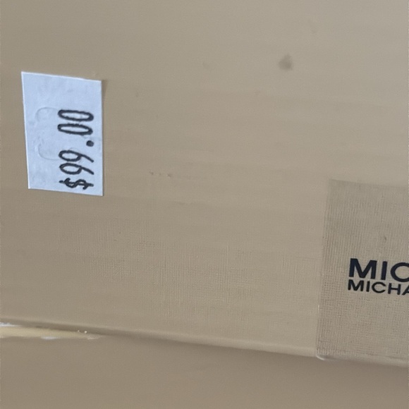 Michael Kors Black Crinkled Patent Berkley Strap Heels with Zipper Detail - Picture 11 of 11